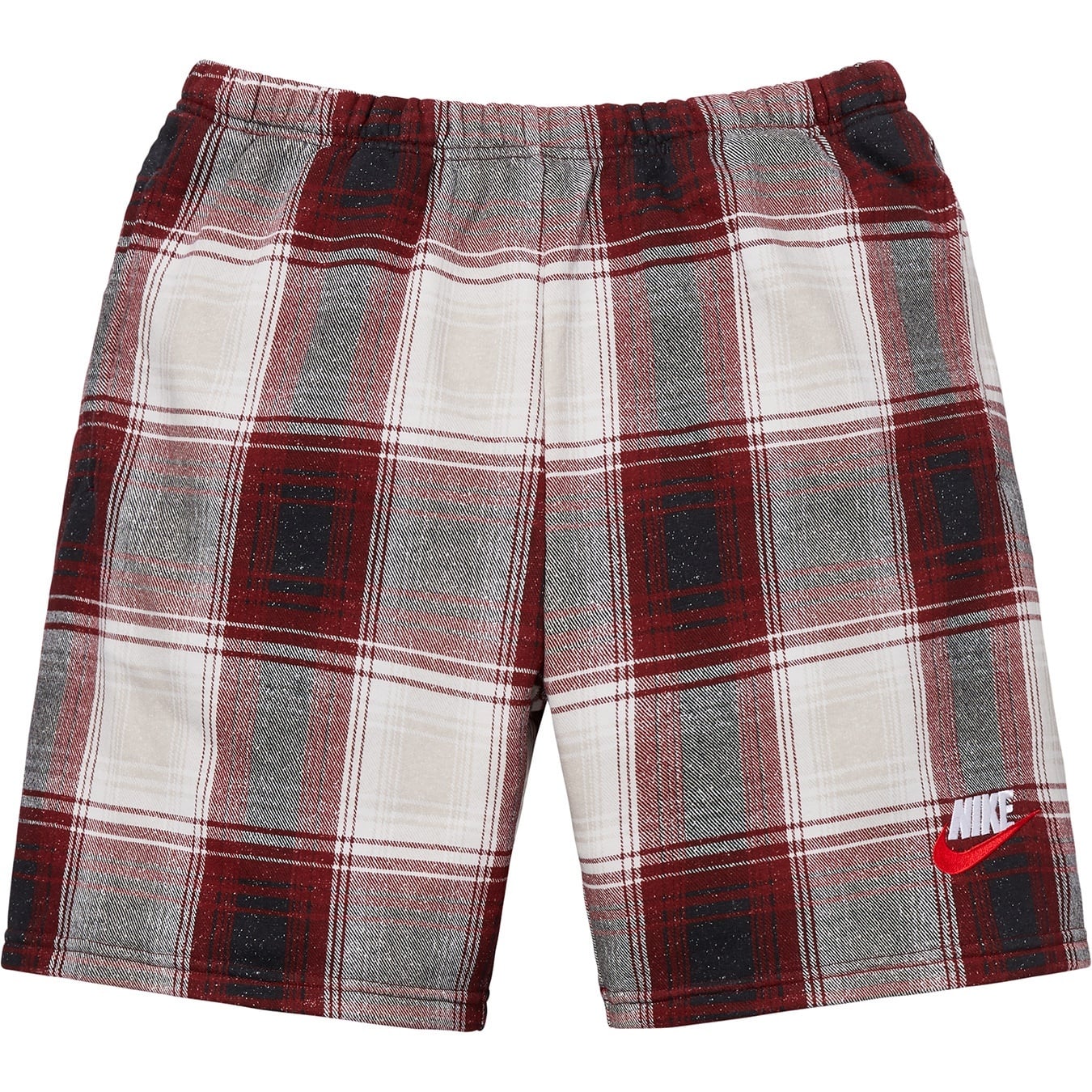 Supreme®/Nike® Plaid Sweatshort view 4